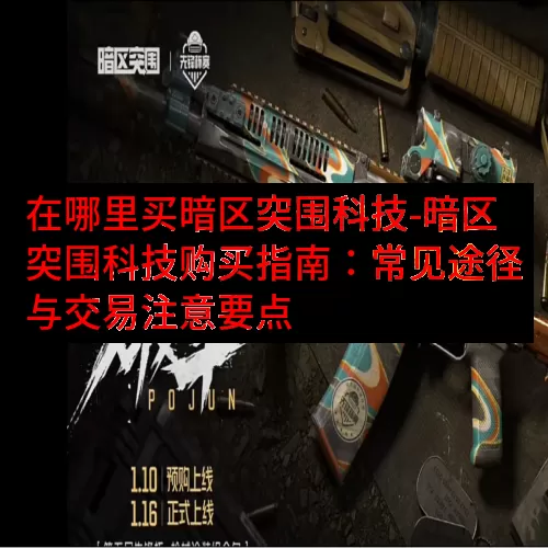 在哪里买暗区突围科技-暗区突围科技购买指南：常见途径与交易注